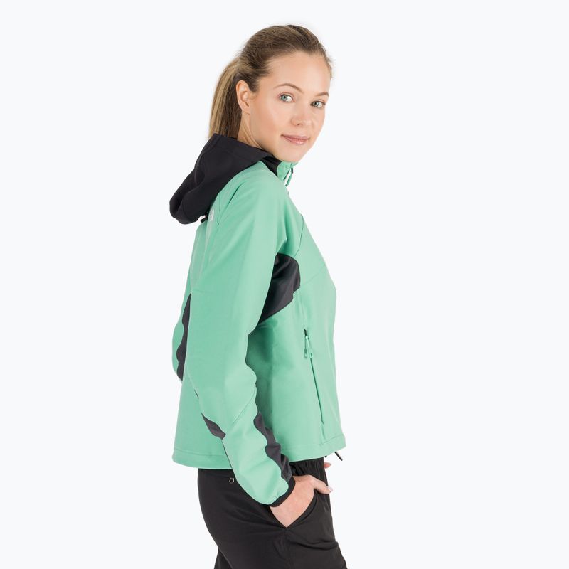 Γυναικείο softshell μπουφάν The North Face AO Softshell Hoodie πράσινο NF0A7ZE990Q1 3