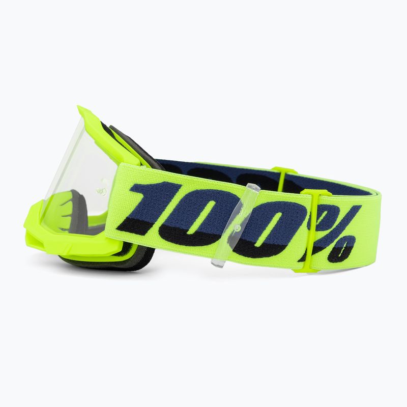 Παιδικά γυαλιά ποδηλασίας 100% Accuri 2 Junior fluo/yellow/clear 4