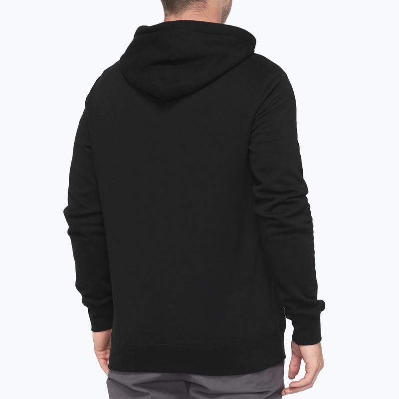 Ανδρικό φούτερ 100% Official Zip Hoodie Fleece black 2