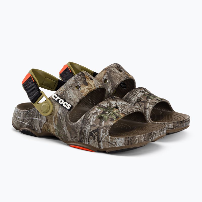 Crocs Realtree Edge AT Σανδάλι καφέ 207891-267 4