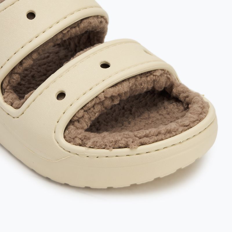 Crocs Classic Cozzzy Sandal οστό/μανιτάρι σαγιονάρες 7