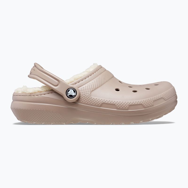 Crocs Classic Clog με επένδυση μανιτάρι/κόκαλο σαγιονάρες 10