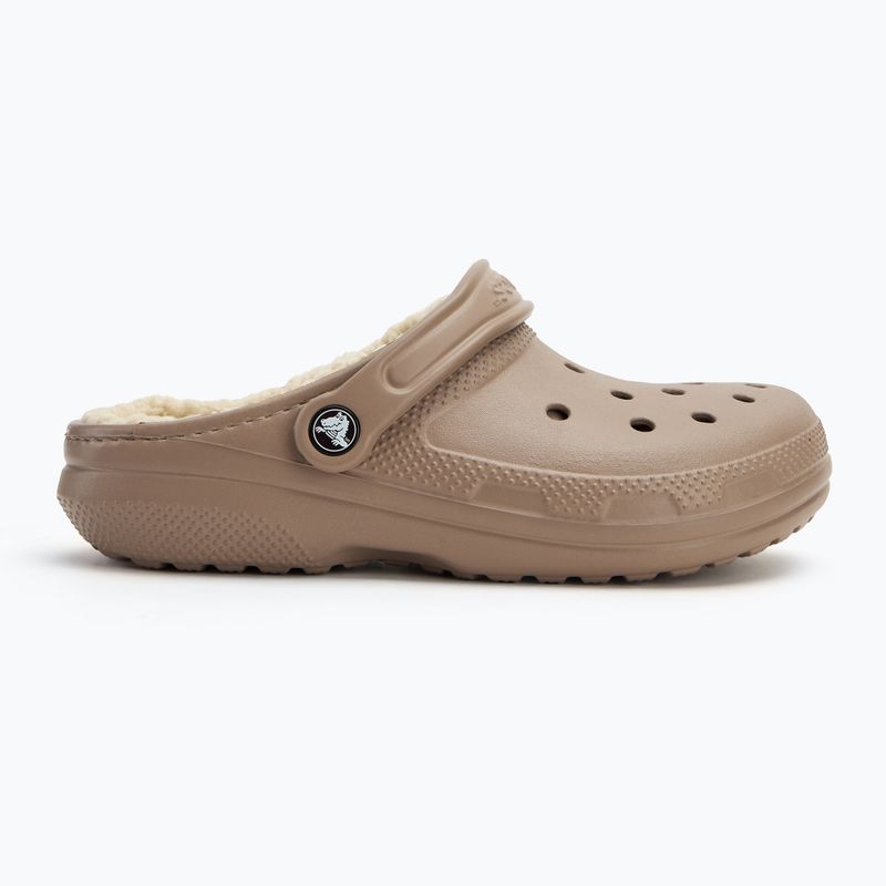 Crocs Classic Clog με επένδυση μανιτάρι/κόκαλο σαγιονάρες 3