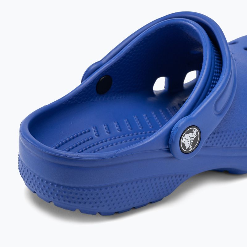 Crocs Classic Clog Παιδικά σαγιονάρες με μπλε μπουλόνι 10