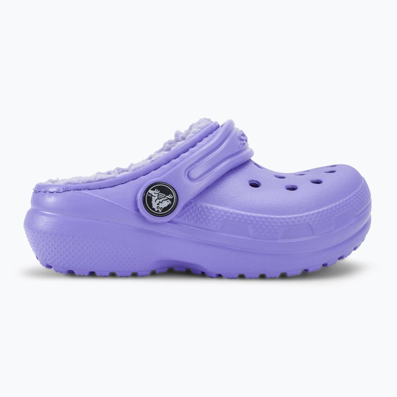 Παιδικές παντόφλες Crocs Classic Lined digital violet 3