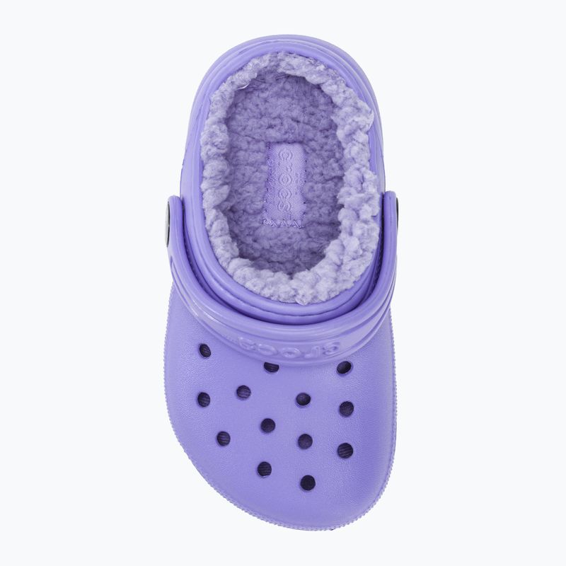 Παιδικές παντόφλες Crocs Classic Lined digital violet 6