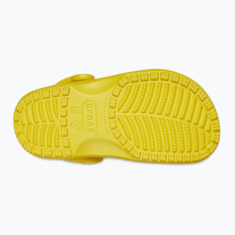 Παιδικές παντόφλες Crocs Classic Clog Toddler sunflower 14