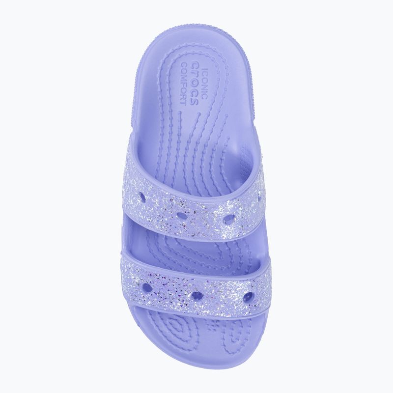 Παιδικές παντόφλες Crocs Classic Crocs Glitter moon jelly 5