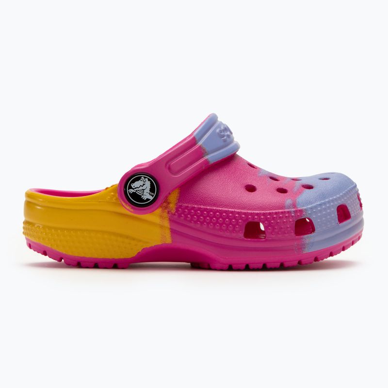 Παιδικές παντόφλες Crocs Classic Ombre Clog Toddler juice/multi 3