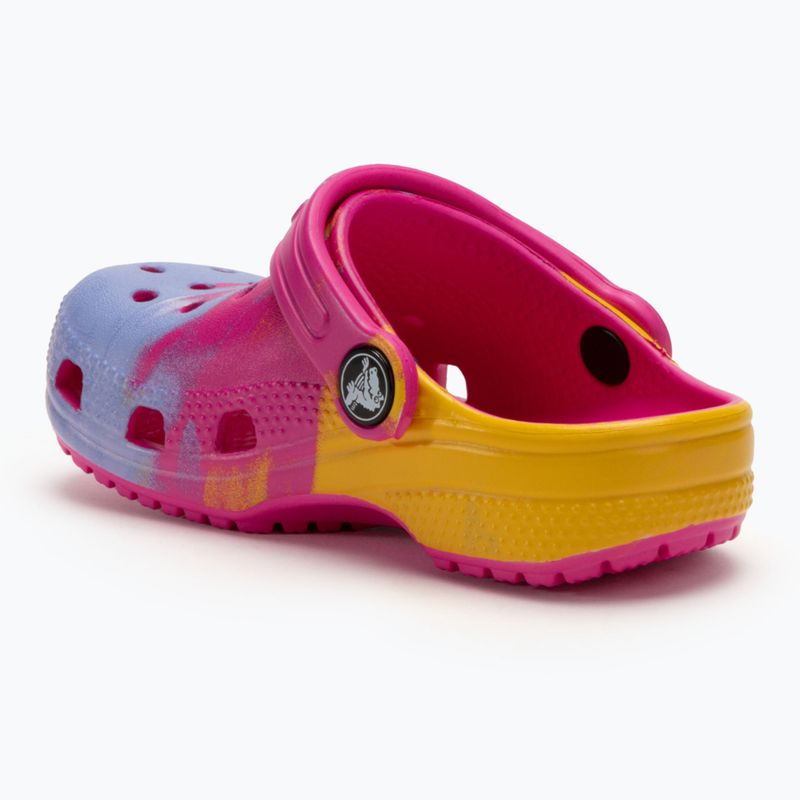 Παιδικές παντόφλες Crocs Classic Ombre Clog Toddler juice/multi 4