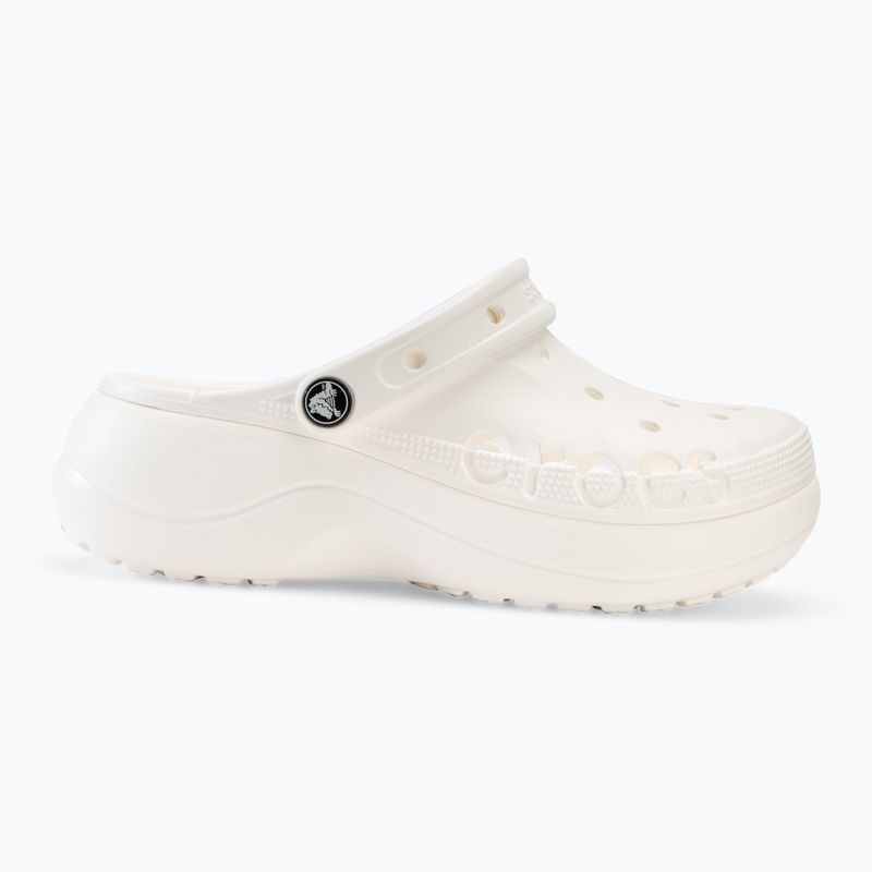 Crocs Baya Platform Clog λευκό 3