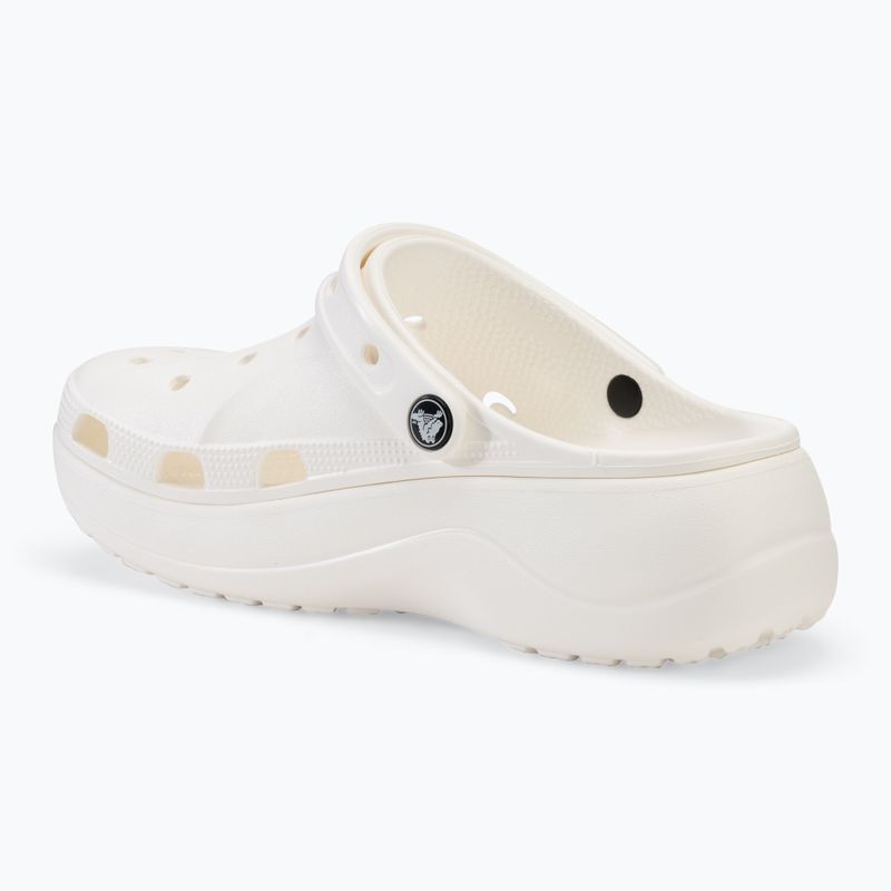 Crocs Baya Platform Clog λευκό 4