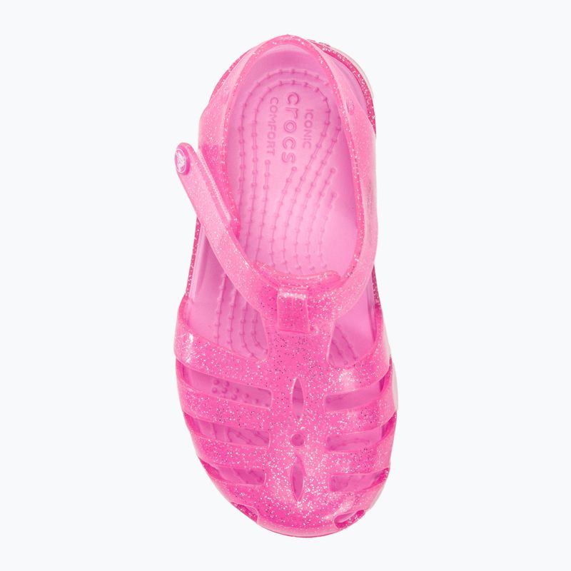 Παιδικά σανδάλια Crocs Isabella Glitter juice 5