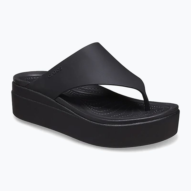 Γυναικείες σαγιονάρες Crocs Brooklyn black 8