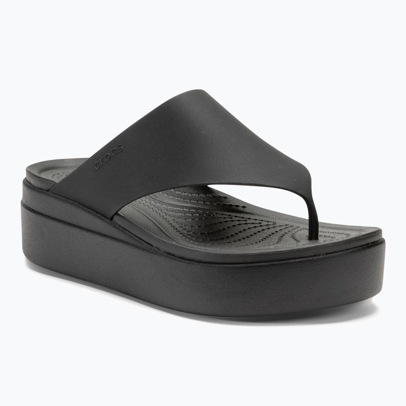 Γυναικείες σαγιονάρες Crocs Brooklyn black