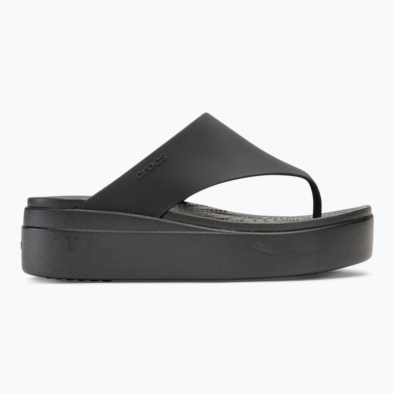 Γυναικείες σαγιονάρες Crocs Brooklyn black 2