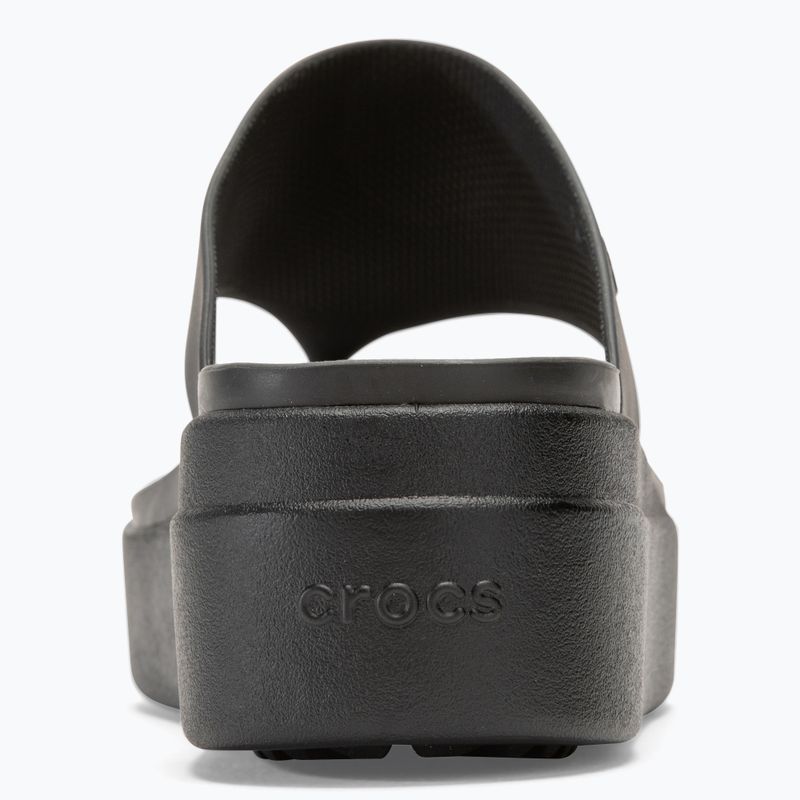 Γυναικείες σαγιονάρες Crocs Brooklyn black 6