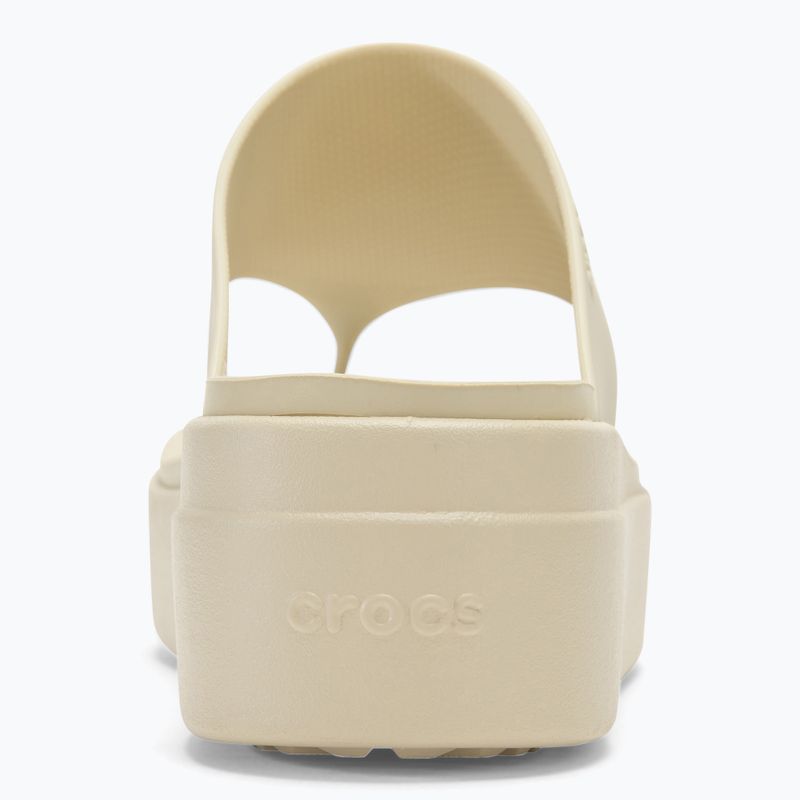 Γυναικείες σαγιονάρες Crocs Brooklyn bone 6