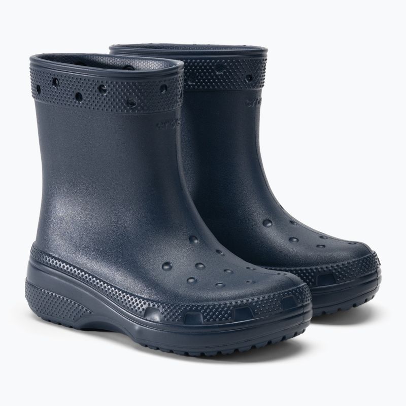 Crocs Classic Boot Παιδικά μαύρα γαλότσες 4