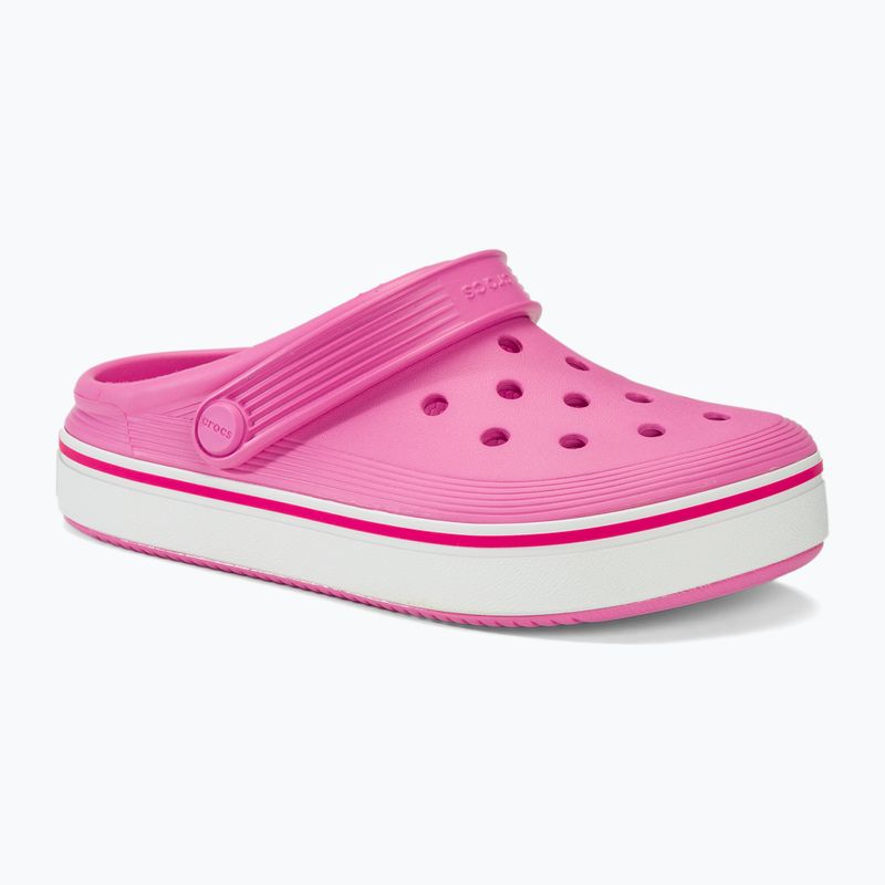 Crocs Crocband Clean Off Court Clog taffy ροζ παιδικά σανδάλια