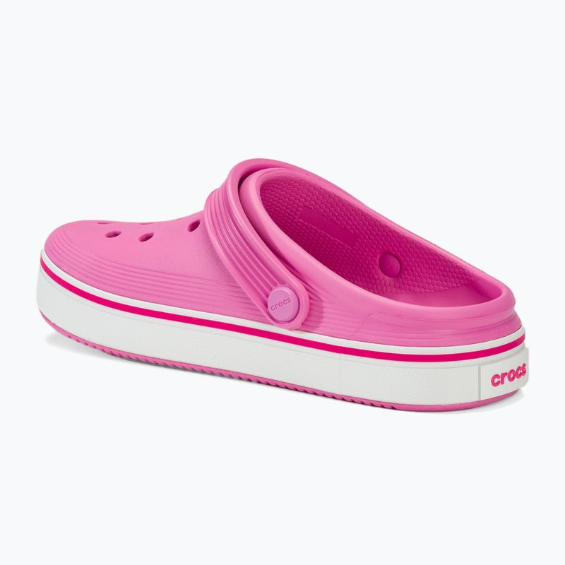 Crocs Crocband Clean Off Court Clog taffy ροζ παιδικά σανδάλια 4