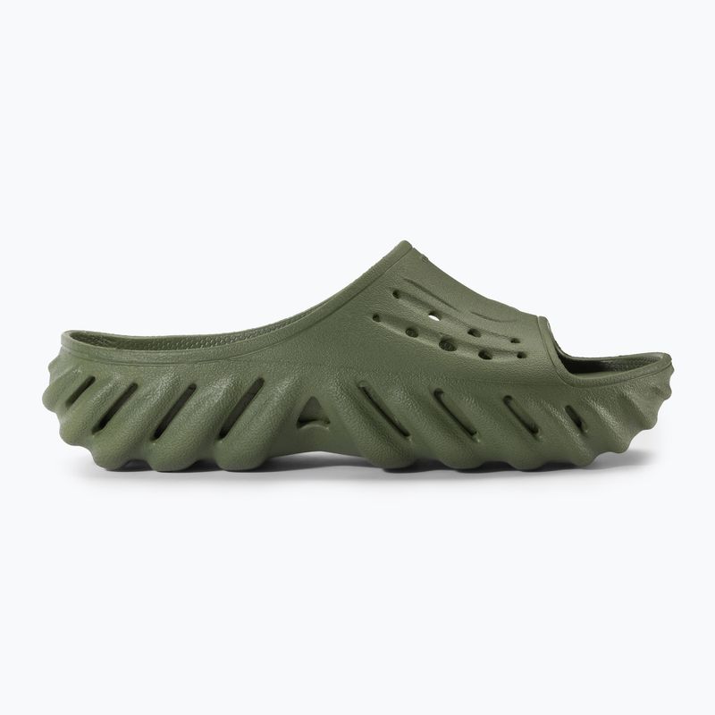 Παντόφλες Crocs Echo Slide army green 2