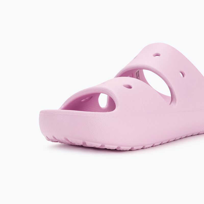 Γυναικεία Crocs Classic Sandal V2 μπαλαρίνα ροζ σαγιονάρες 8