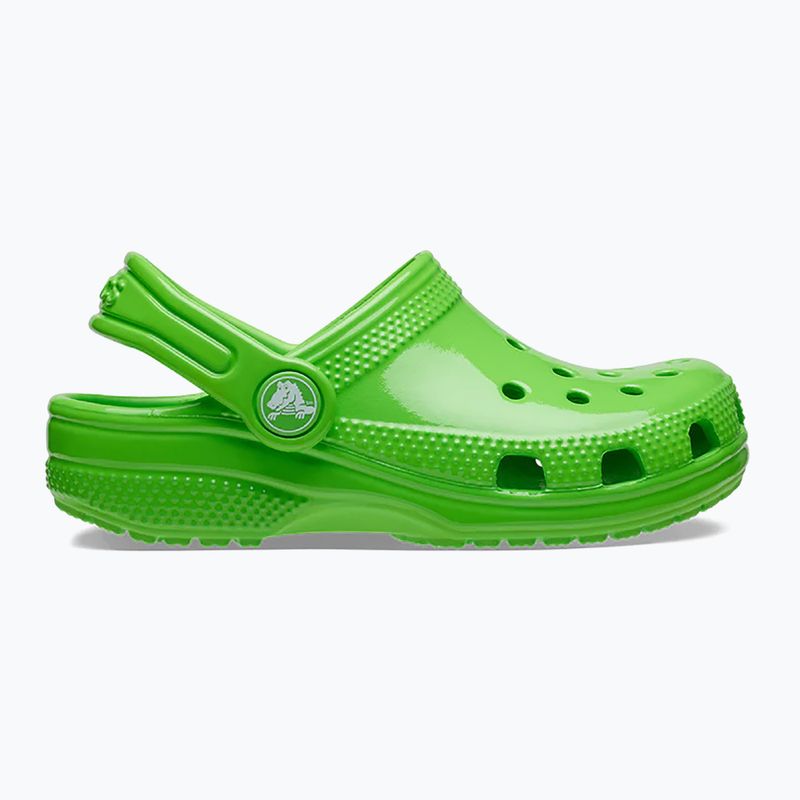 Παιδικές παντόφλες Crocs Classic Neon Highlighter Clog Kids green slime 9