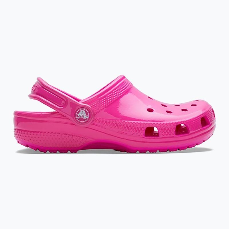 Παιδικές παντόφλες Crocs Classic Neon Highlighter Clog pink crush 10