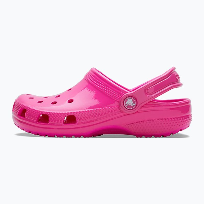 Παιδικές παντόφλες Crocs Classic Neon Highlighter Clog pink crush 11