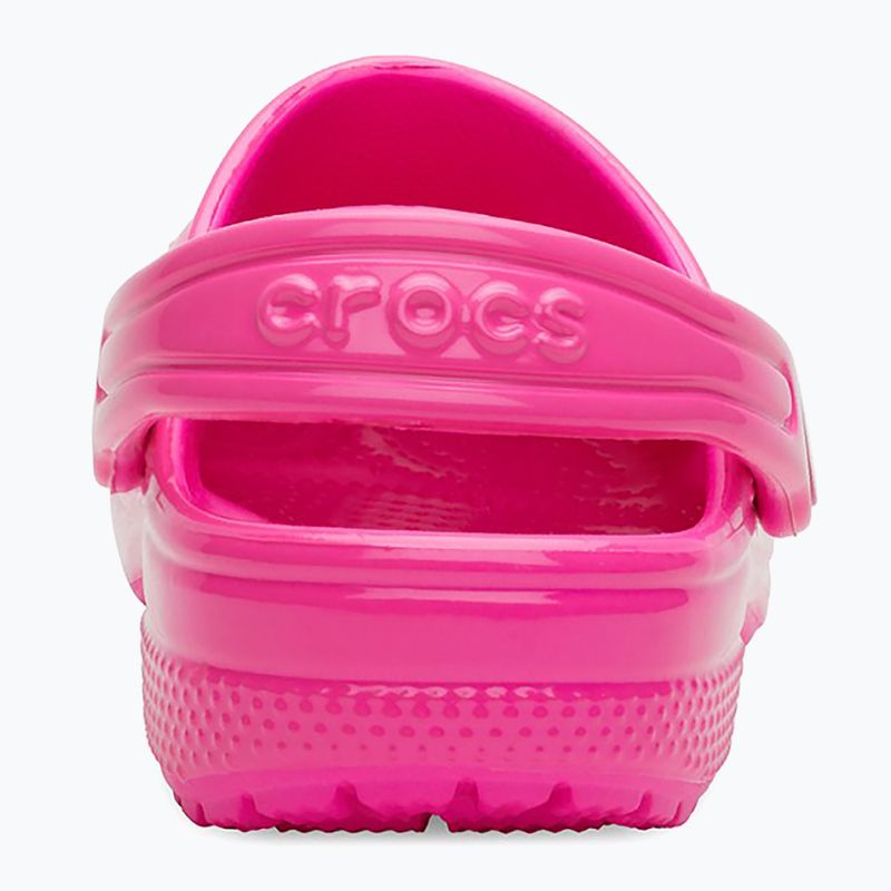 Παιδικές παντόφλες Crocs Classic Neon Highlighter Clog pink crush 12