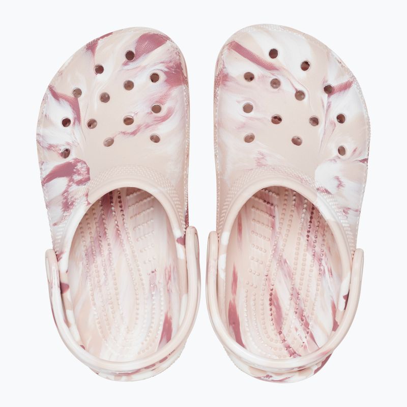 Crocs Classic Marbled Clog Παιδικές σαγιονάρες quartz/multi 13