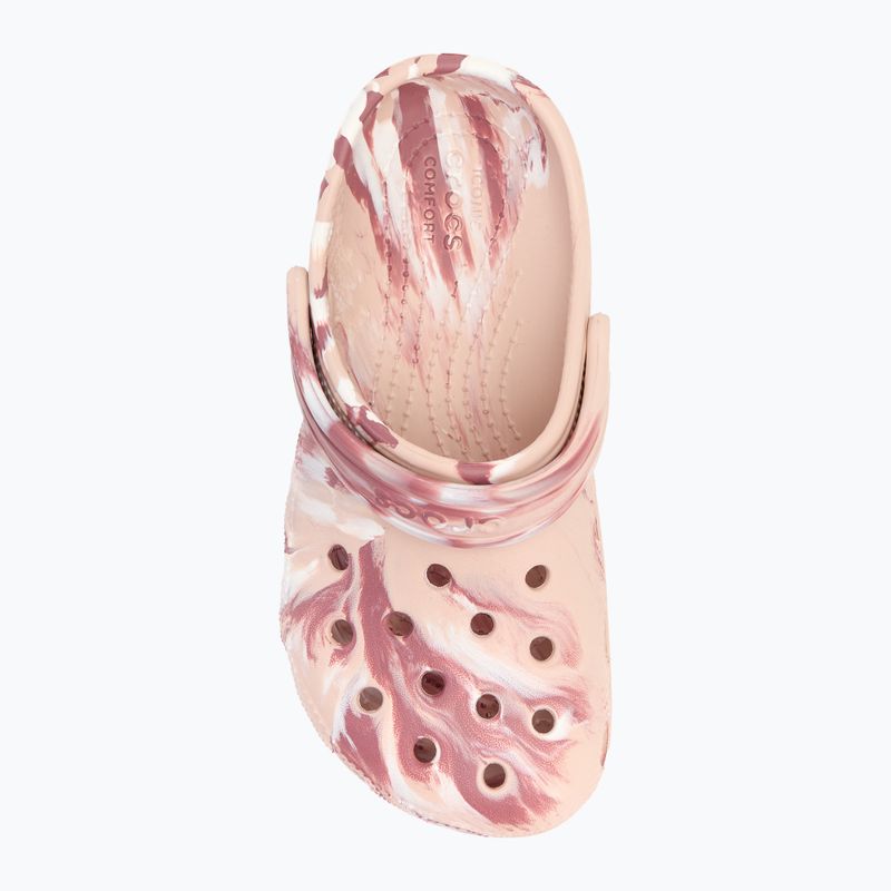 Crocs Classic Marbled Clog Παιδικές σαγιονάρες quartz/multi 6