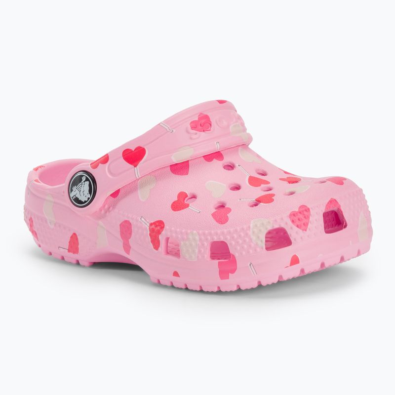 Παιδικές παντόφλες Crocs VDay Clog Toddler flamingo