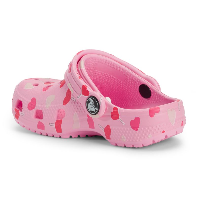 Παιδικές παντόφλες Crocs VDay Clog Toddler flamingo 4