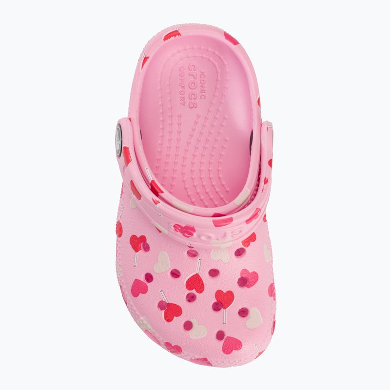 Παιδικές παντόφλες Crocs VDay Clog Toddler flamingo 6