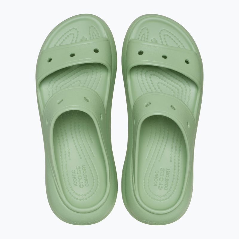 Γυναικείες παντόφλες Crocs Classic Crush Sandal fair green 11