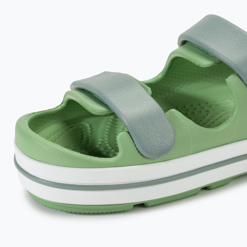 Crocs Crocband Cruiser Παιδικά σανδάλια ανοιχτό πράσινο/σκονισμένο πράσινο 7