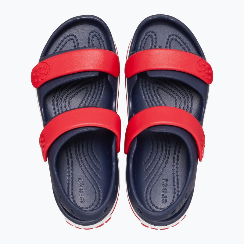 Crocs Crocband Cruiser Παιδικά σανδάλια navy/varsity red 11