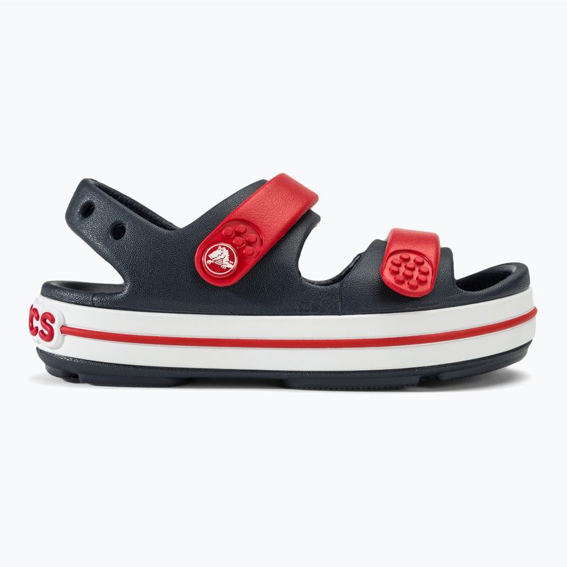 Crocs Crocband Cruiser Παιδικά σανδάλια navy/varsity red 2