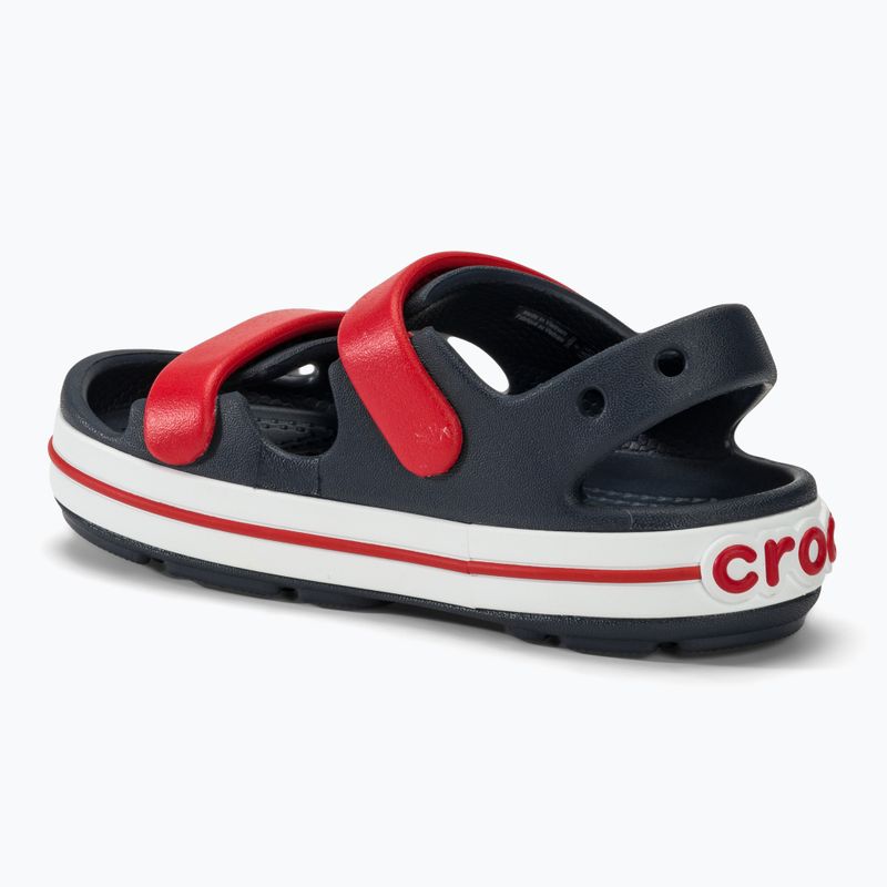 Crocs Crocband Cruiser Παιδικά σανδάλια navy/varsity red 3