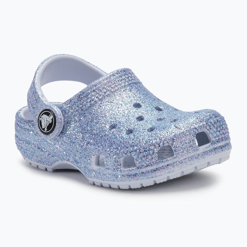 Παιδικές παντόφλες Crocs Classic Glitter Clog Toddler frosted glitter 2