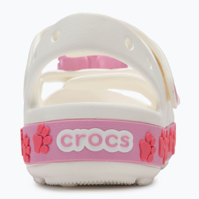 Παιδικά σανδάλια Crocs Crocband Cruiser Pet Kids white/pink tweed 6