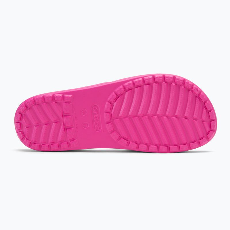 Γυναικείες παντόφλες Crocs Kadee Slide electric pink 4