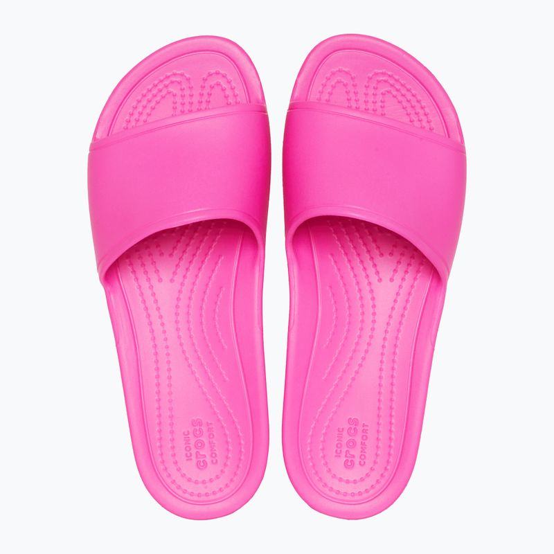 Γυναικείες παντόφλες Crocs Kadee Slide electric pink 12