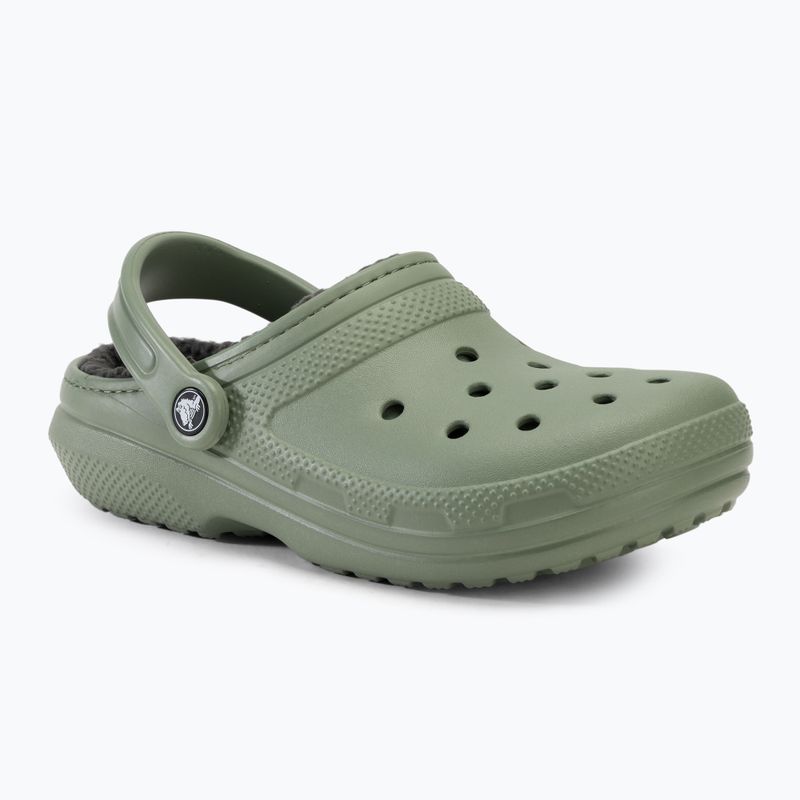 Crocs Classic Lined Clog moss/multi σαγιονάρες 2