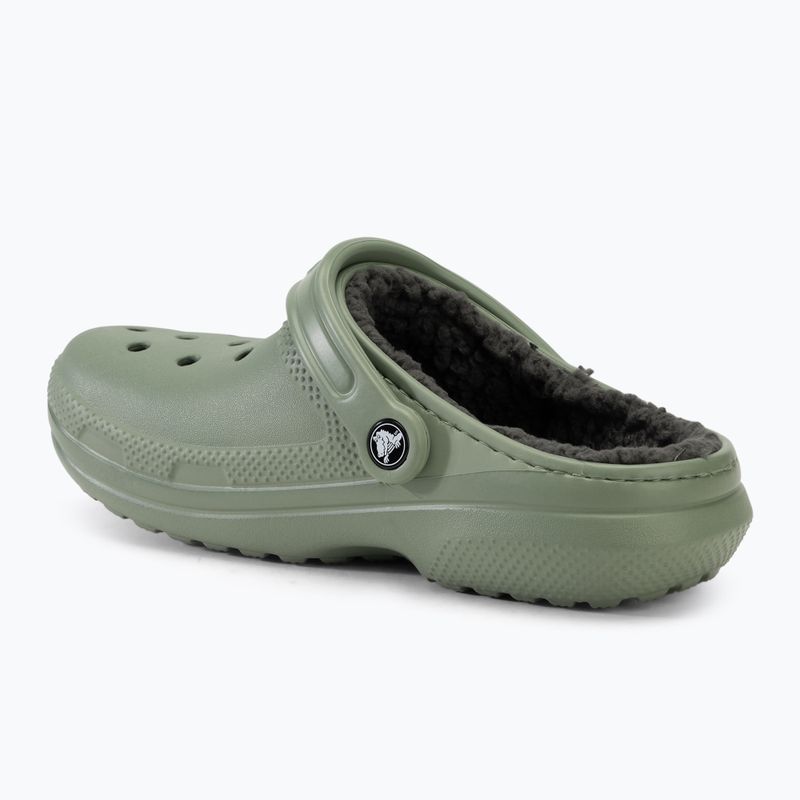 Crocs Classic Lined Clog moss/multi σαγιονάρες 4