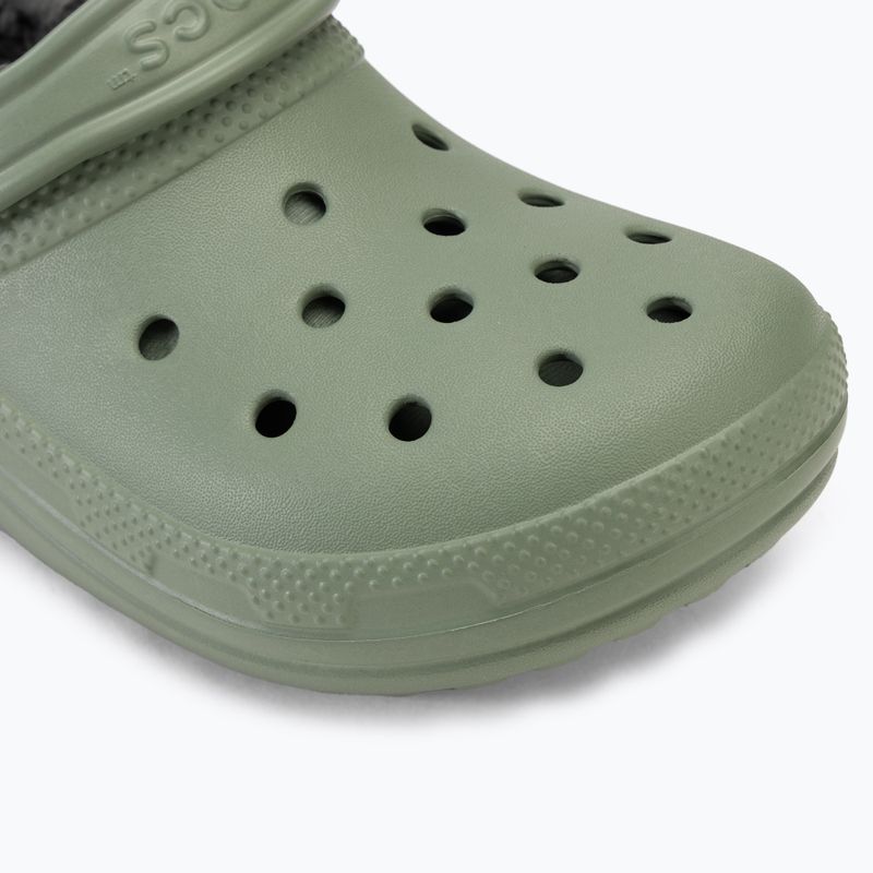 Crocs Classic Lined Clog moss/multi σαγιονάρες 8