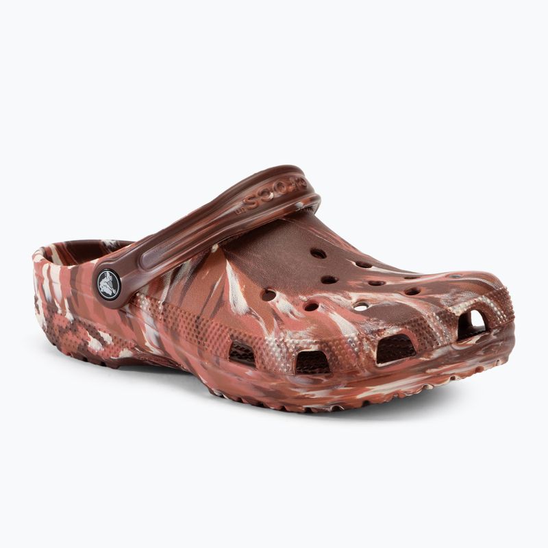 Crocs Classic Marbled Clog dark clay/multi σαγιονάρες