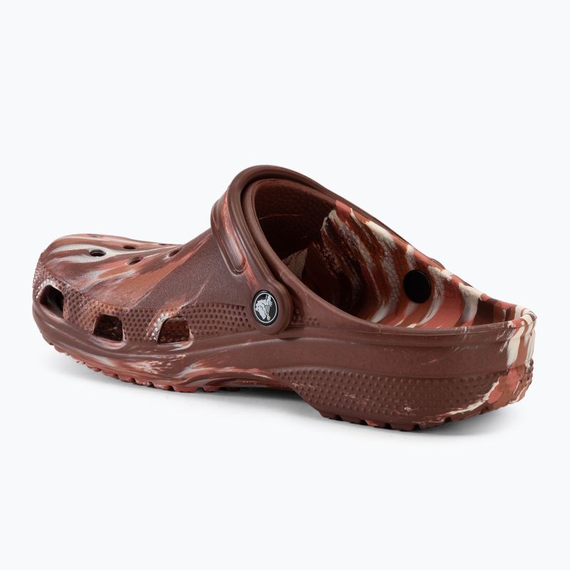 Crocs Classic Marbled Clog dark clay/multi σαγιονάρες 4